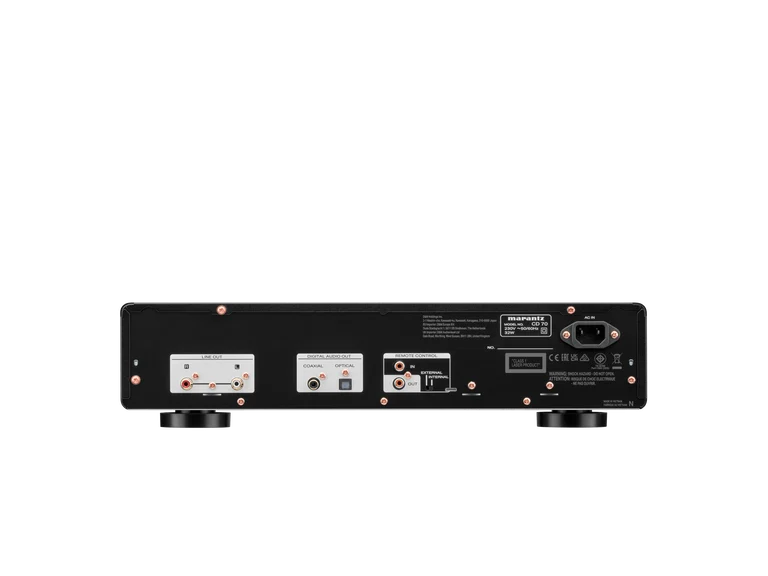 Marantz CD 70 CD Player - Black Rear