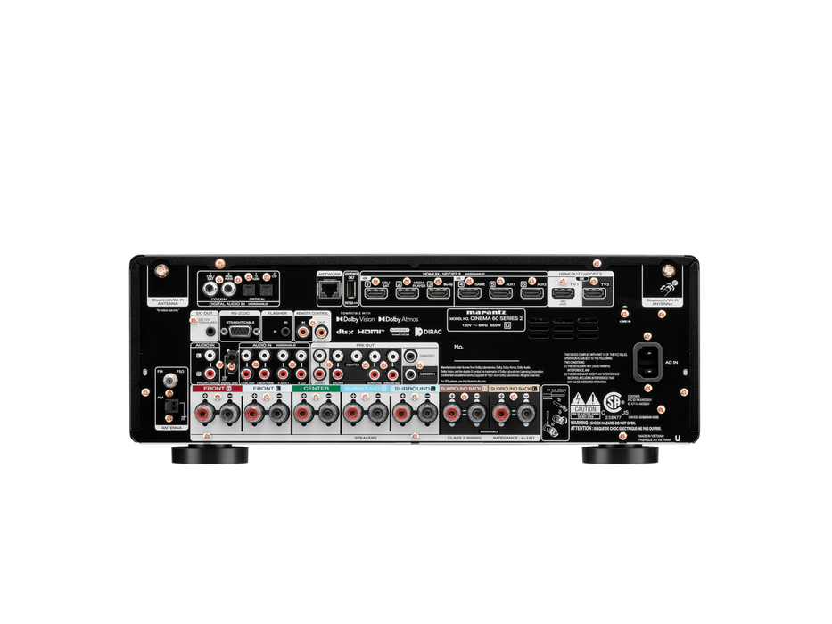 Marantz CINEMA 60 Series 2 - rear panel