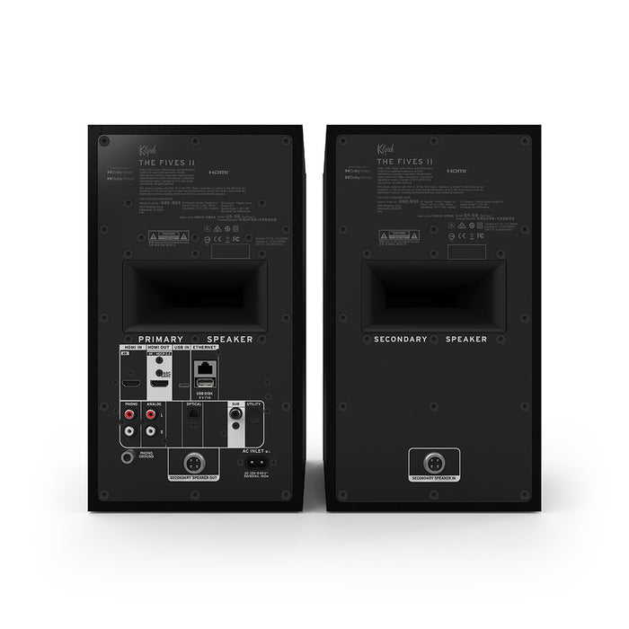 Klipsch The Fives II - Rear Panel