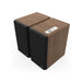 Klipsch The Fives II - Walnut Finish Angle with Grill