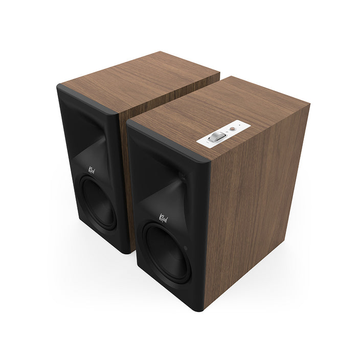 Klipsch The Sevens II - Walnut Angle No Grill