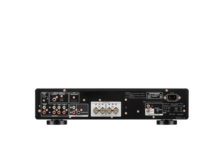 Marantz MODEL 70 Integrated Amplifier - Black Rear