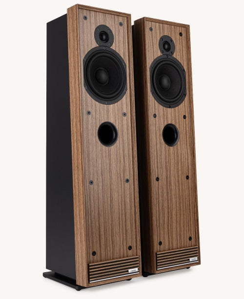 Ruark Talisman-R Floorstanding Speakers in Fused Walnut veneer
