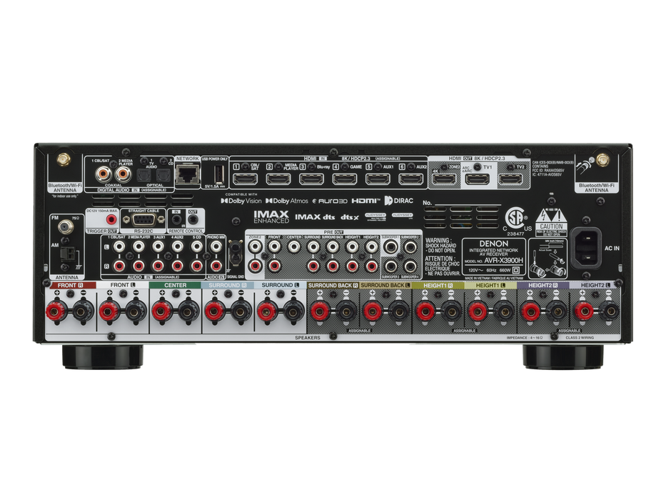 Denon AVR-X3900H AV Receiver