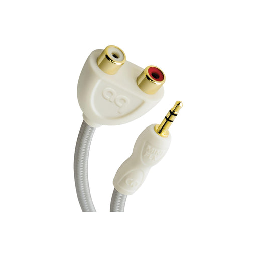 Audioquest FLX-Mini/RCA Adaptor - 3.5mm to 2 Female RCA