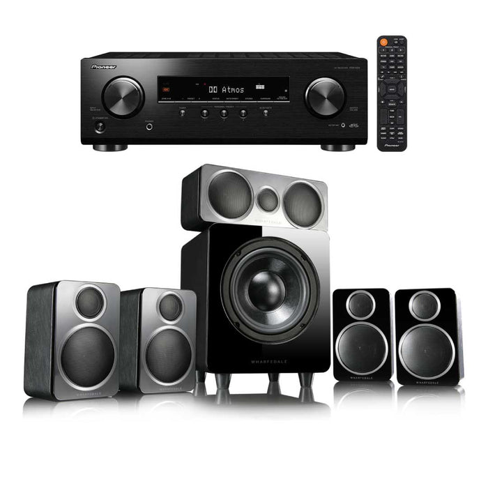 Wharfedale DX-2 HCP + Pioneer VSX-534 AV Receiver Home Theatre System