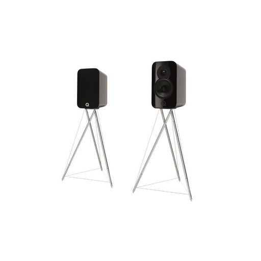 Q Acoustics Concept 300 Bookshelf Speaker with Stands (Pair)