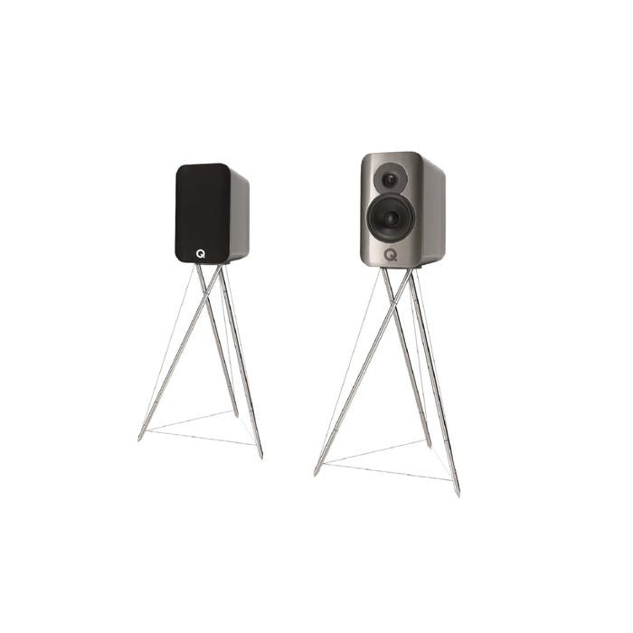 Q Acoustics Concept 300 Bookshelf Speaker with Stands (Pair)