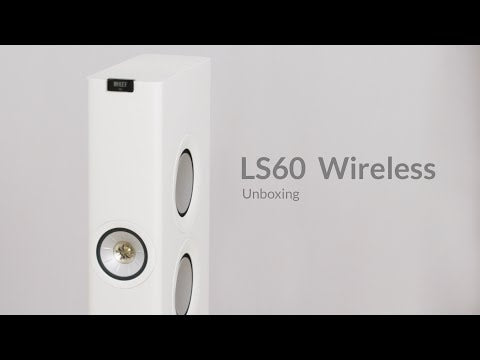 KEF LS60 Wireless Floorstanding Speaker Unboxing 